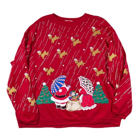 Christmas Red Sweater | Size XL - Picture 1 of 4
